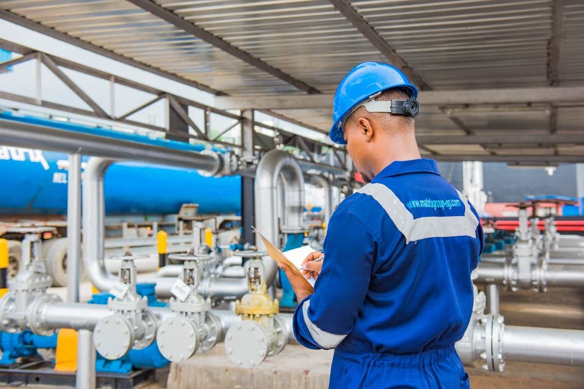 A Matrix E&P engineer at a facility